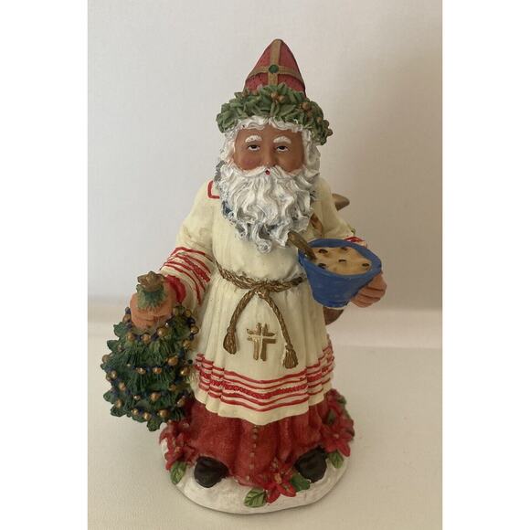 The International Santa Claus Figurine Bishop Nicholas Of Myra Ukraine - Picture 5 of 6